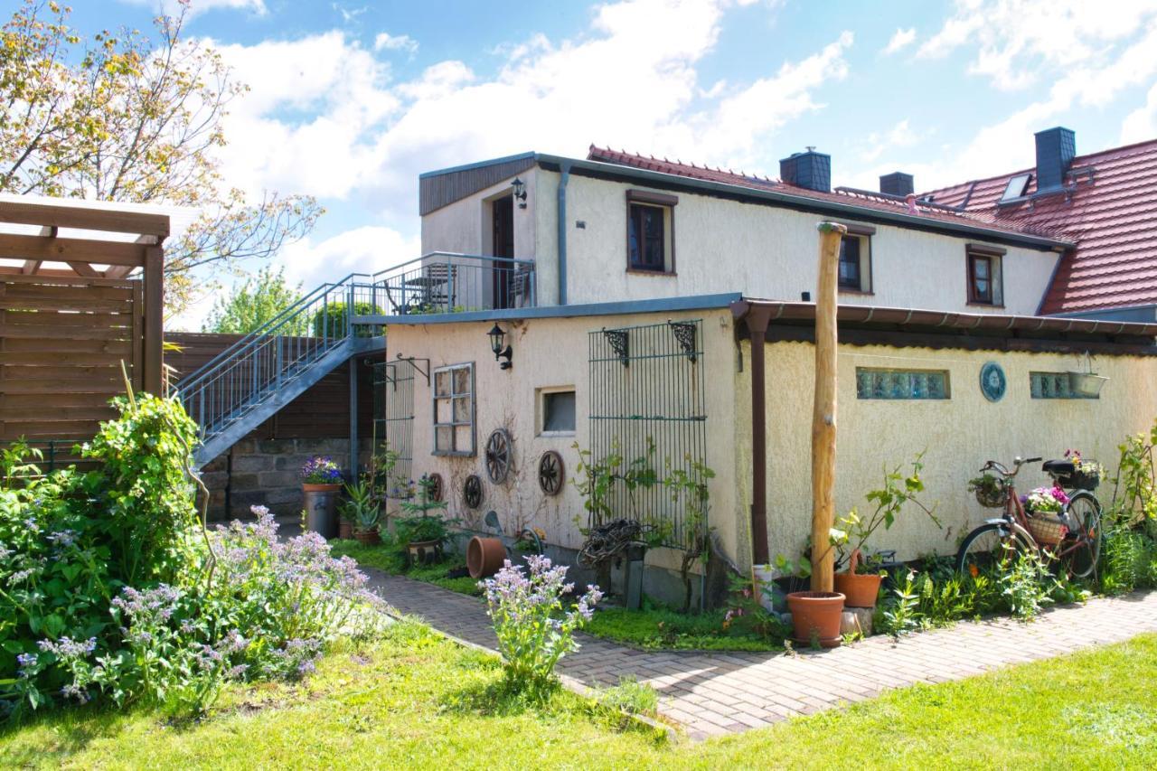 Ferienwohnung Am Elberadweg Dresden Eksteriør bilde